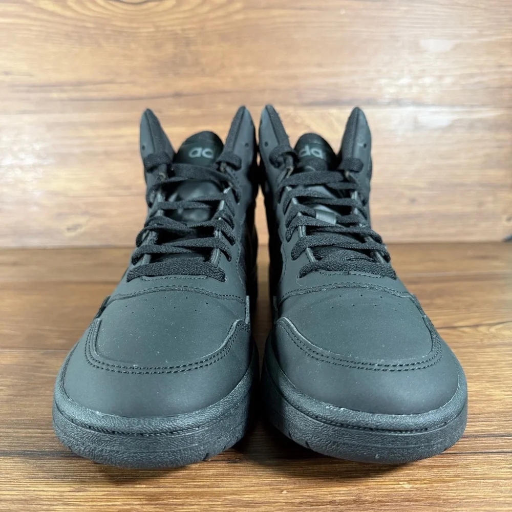 Adidas Hoops 3.0 Basketball Shoes Men’s Size 6.5 Lace Up Sneakers Triple‎ Black